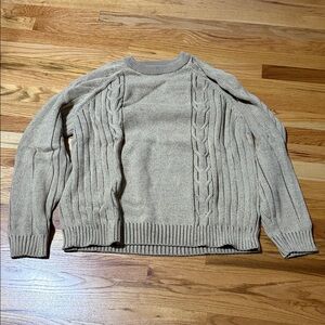 Men’s St John’s Bay Tan Crew Neck Sweater